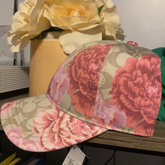 Coach Hat signature Kaffe Fasset Print - Picture 3 of 4